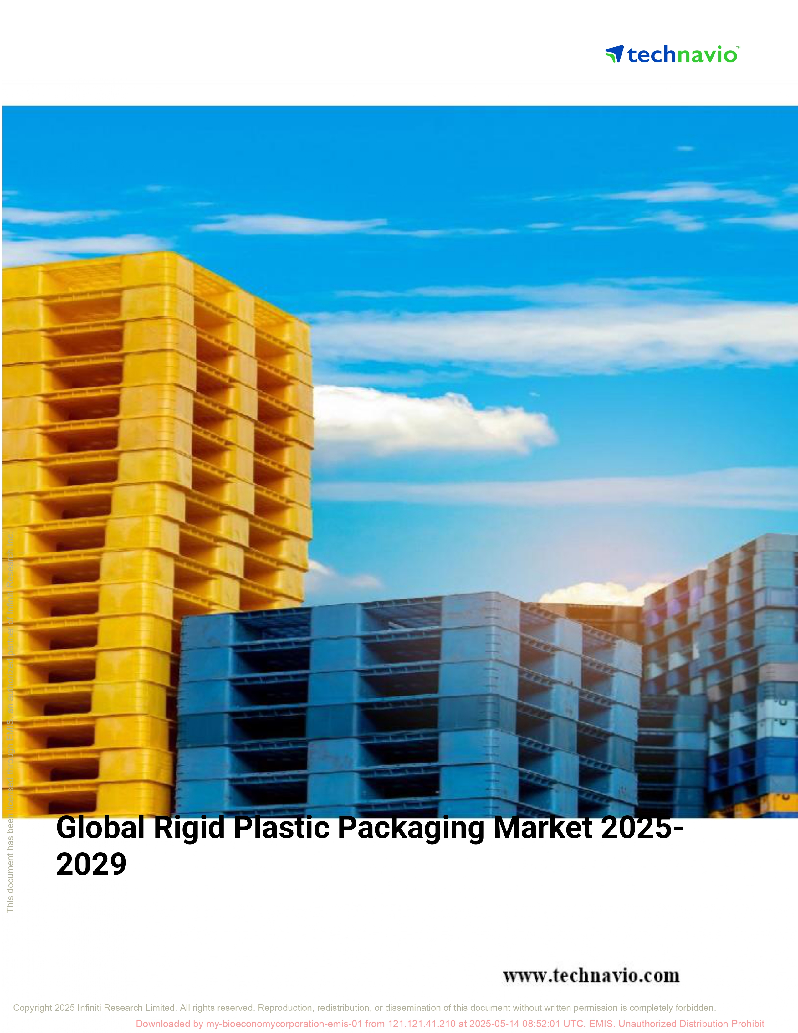 Global Rigid Plastic Packaging Market 2025 – 2029